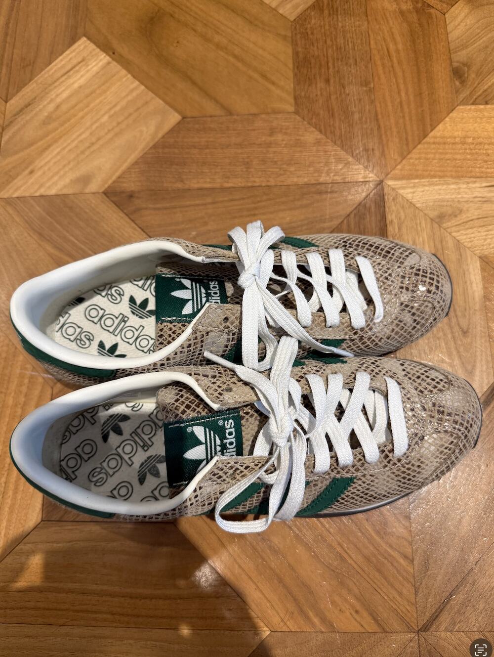 Adidas Originals Snakeskin Mesh Sneakers | Size 6.5-7